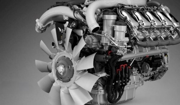 Scania-v8- engine