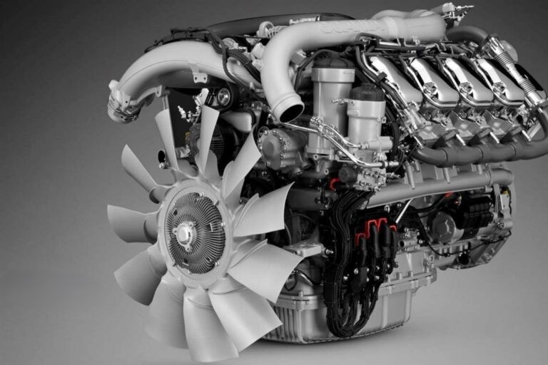 Scania-v8- engine