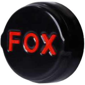 قالپاق رزوه ای با آرم پلاستیکی FOX