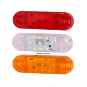 چراغ لبه بادگیر مستطیل کوچک LED